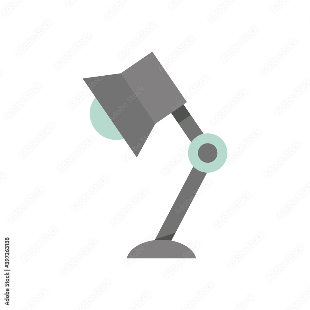 desk lamp tool isolated icon desk lamp tool isolated icon