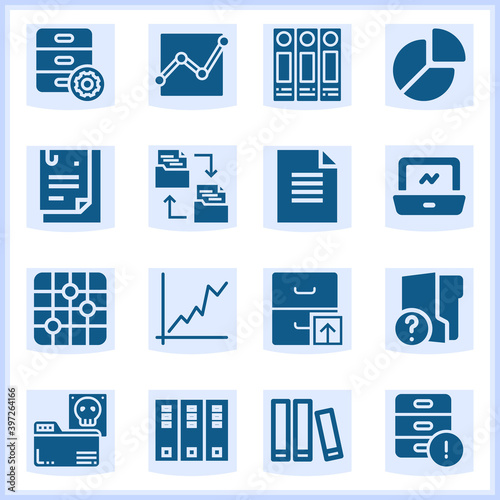 Records  related simple set. 16  filled