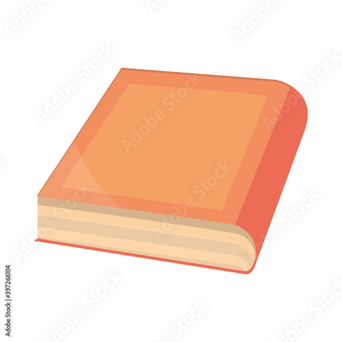 book close hardcover reading and learning icon