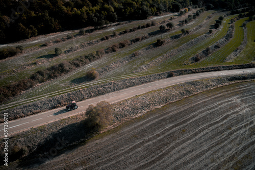field with irrigation
