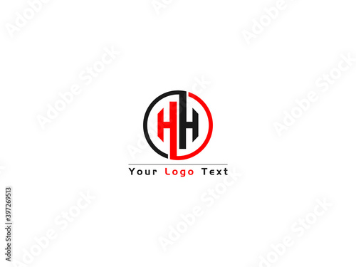 HH Logo Letter, hh Letter Type Logo Image