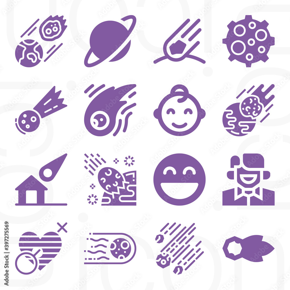 16 pack of proud filled web icons set 16 pack of proud filled web icons set