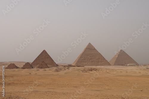 the pyramids of giza in cairo