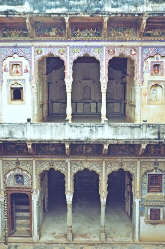 Nawalgarh Havelis, Jhunjhunu, Rajasthan photo