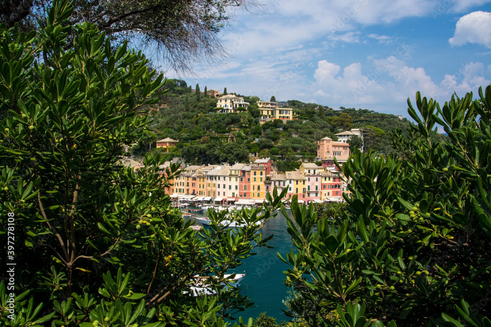 Obraz premium Portofino, Ligurien, Italien