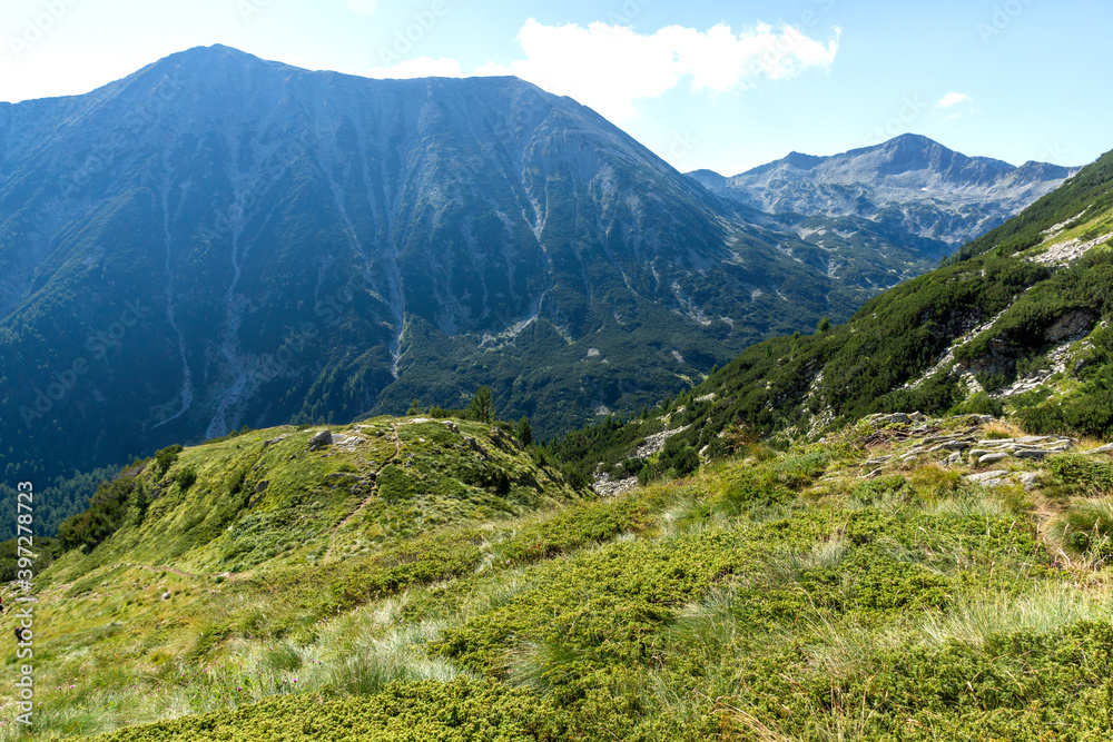Fototapeta premium Landscape of Todorka Peaks, Pirin Mountain, Bulgaria