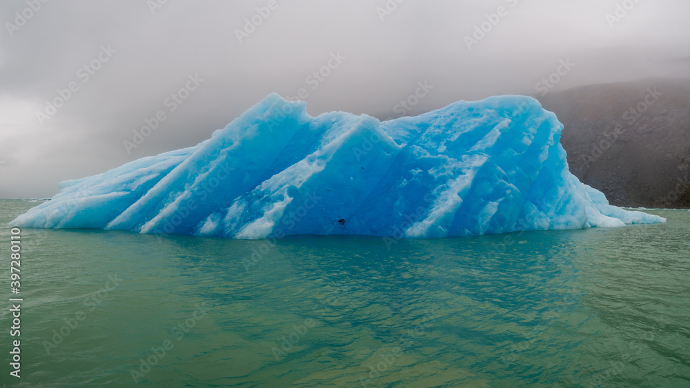 Iceberg floating in the mist Iceberg floating in the mist