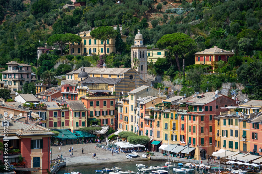 Naklejka premium Portofino, Ligurien, Italien