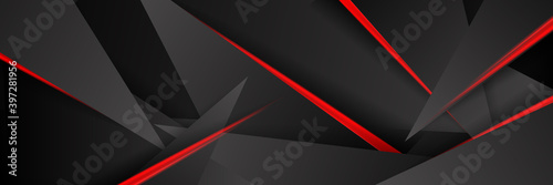Template business corporate concept red black grey and light contrast background. Vector graphic design illustration