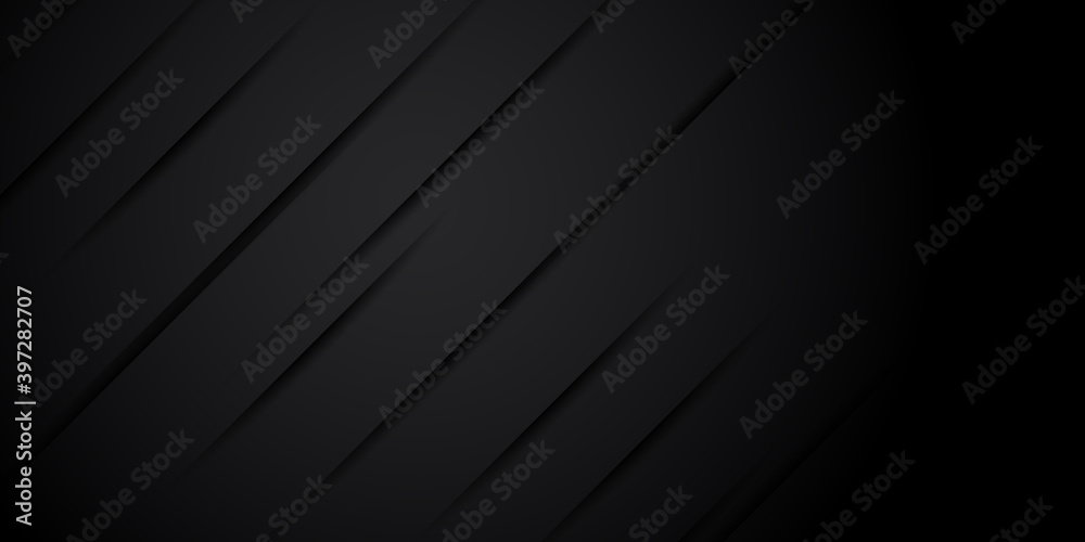 Black abstract business background with shadow slice effect Black abstract business background with shadow slice effect