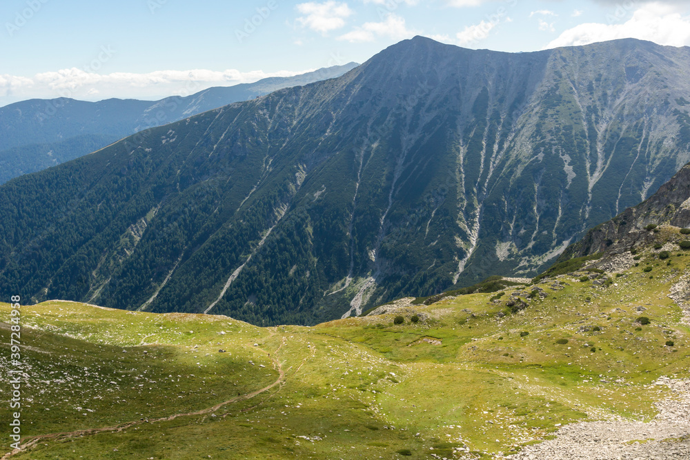 Landscape of Todorka Peaks, Pirin Mountain, Bulgaria