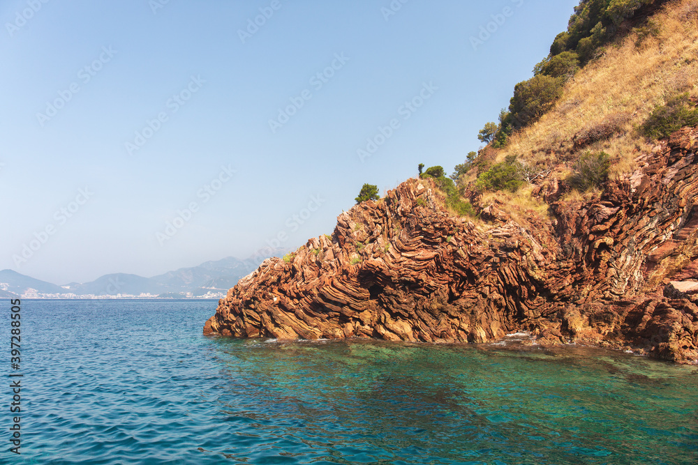 Fototapeta premium Cliffs close up