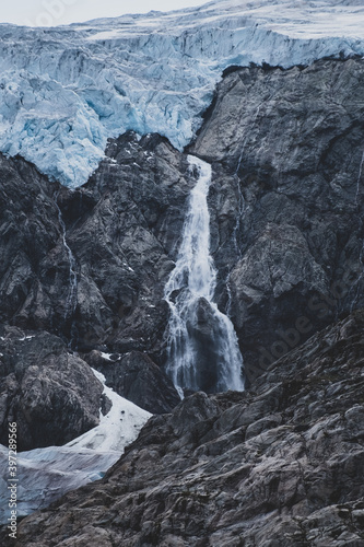 Waterfall in Norway © Kristna