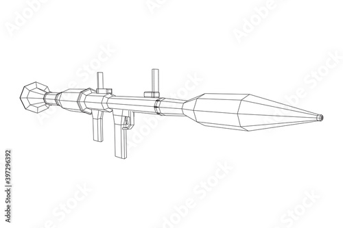 Anti-tank rocket propelled grenade launcher - RPG 7