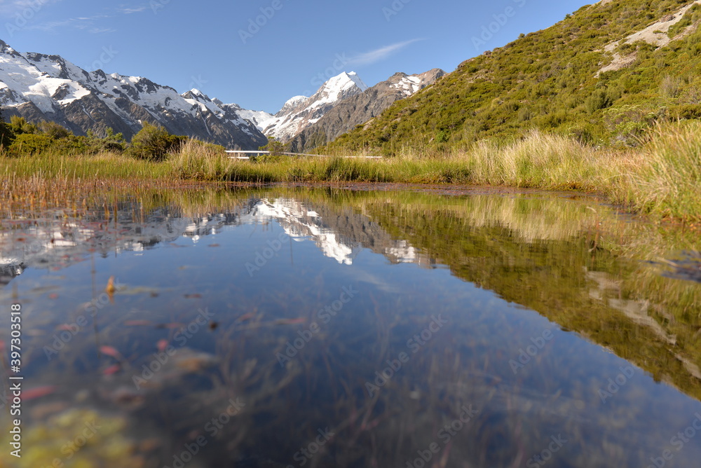 Red Tarns in Mount Cook National Park