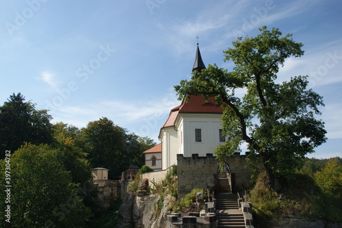 Valdštejn Castle in the Bohemian Forest (Cesky Raj) in the Czech Republic