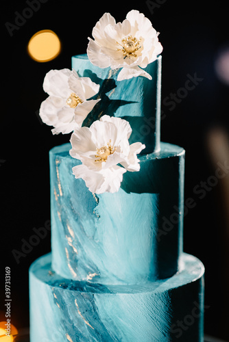 Art wedding cake photo