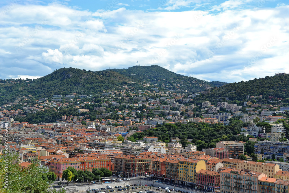 Scenic views of Nice, France on the French Riviera