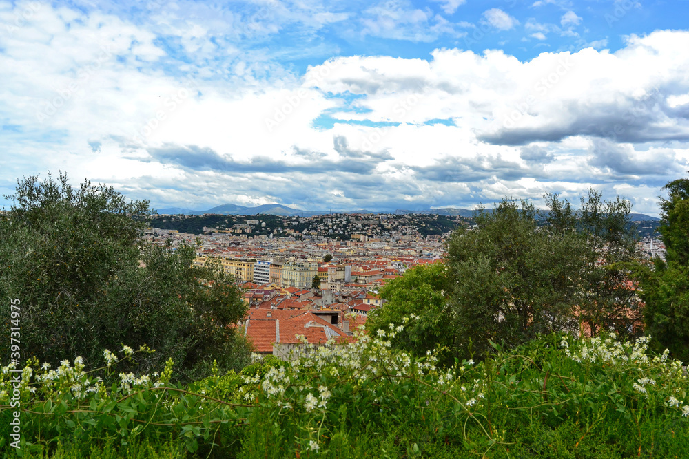 Scenic views of Nice, France on the French Riviera