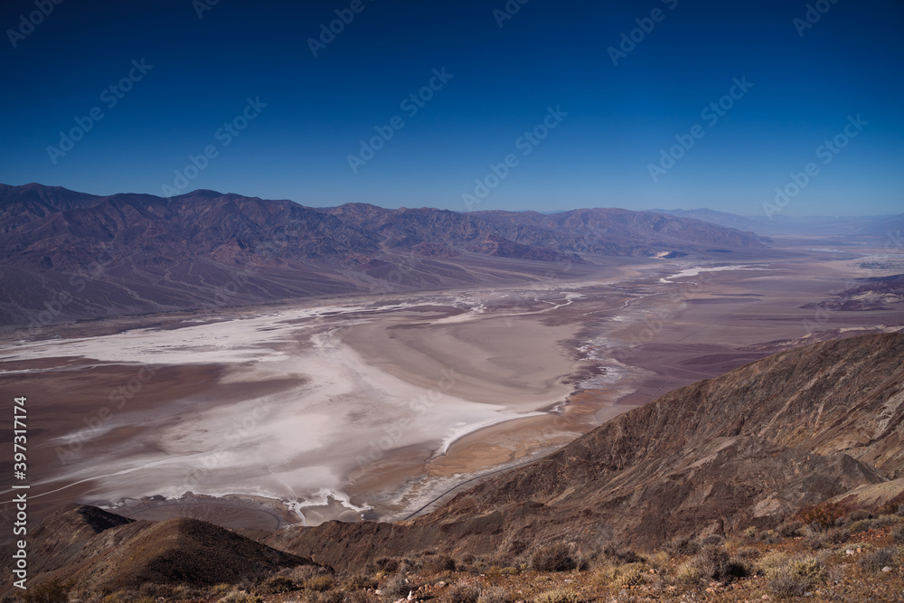 dry river in desert