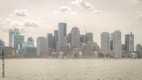 The Boston skyline from the water © Keith J Sfinx