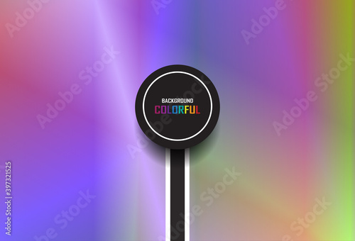 Abstract blurry gradient mesh background in bright rainbow colors.
