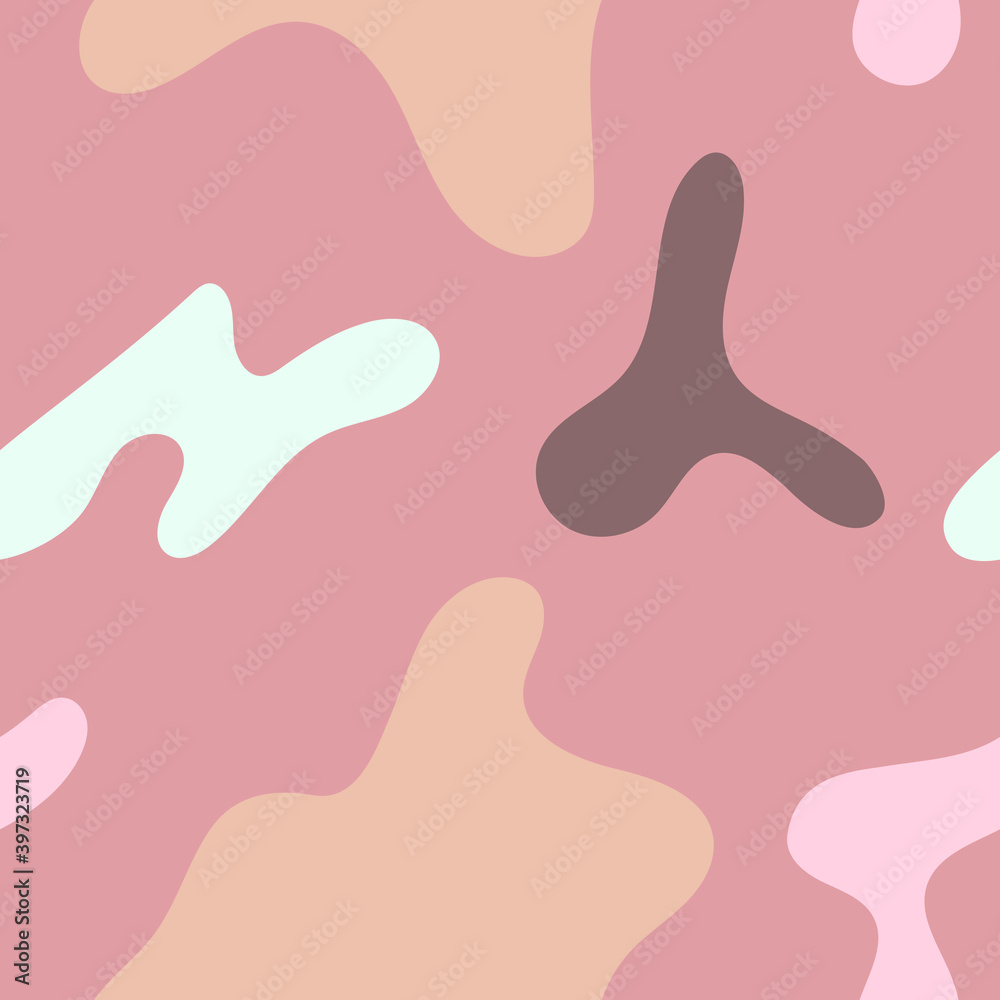 Spotted pattern vector. Abstract animal skin pattern for fashion banner and trendy decoration, fabric, and textile design. Liquid blotch texture, splotch backdrop, zebra spot background. Beauty salon. Spotted pattern vector. Abstract animal skin pattern for fashion banner and trendy decoration, fabric, and textile design. Liquid blotch texture, splotch backdrop, zebra spot background. Beauty salon.
