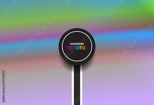 Abstract blurry gradient mesh background in bright rainbow colors.