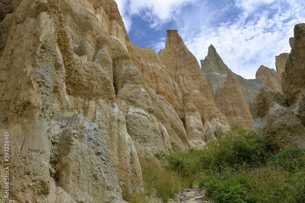Clay Cliffs of Omarama