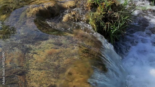 Waterfall on Mreznica River, Croatia photo