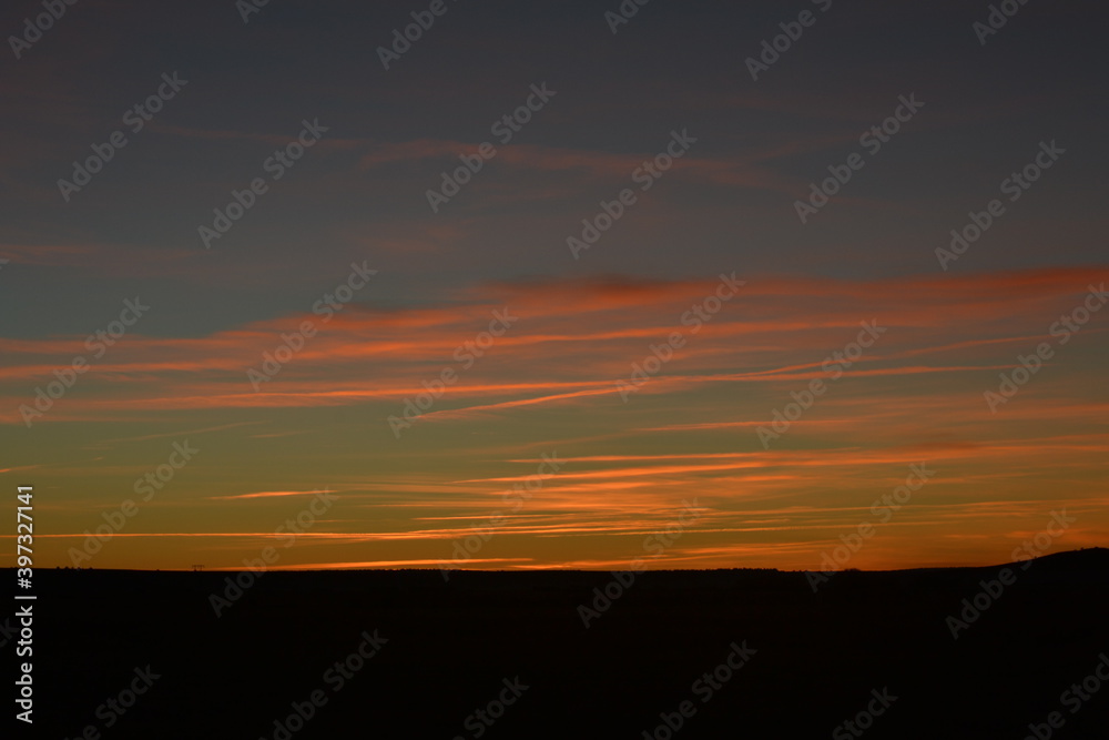 Eastern Oregon dramatic sunset Eastern Oregon dramatic sunset