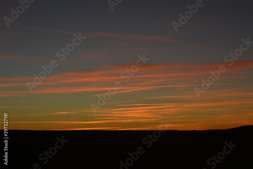 Eastern Oregon dramatic sunset © Victoria