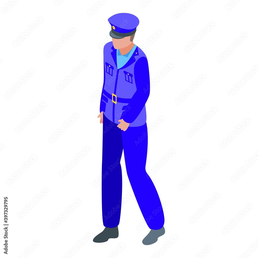 Military uniform icon. Isometric of military uniform vector icon for web design isolated on white background Military uniform icon. Isometric of military uniform vector icon for web design isolated on white background