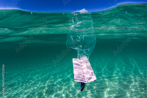 Plastic in the ocean, Sydney Australia