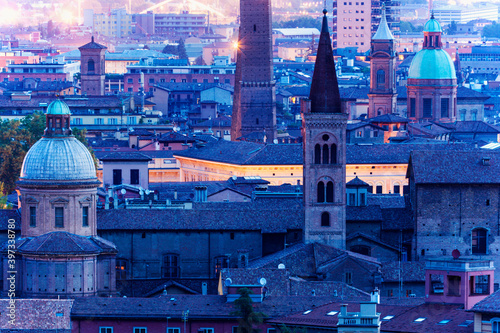 S. Bartolomeo and Gaetano church at dusk photo