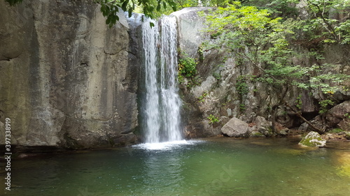 waterfall in the park