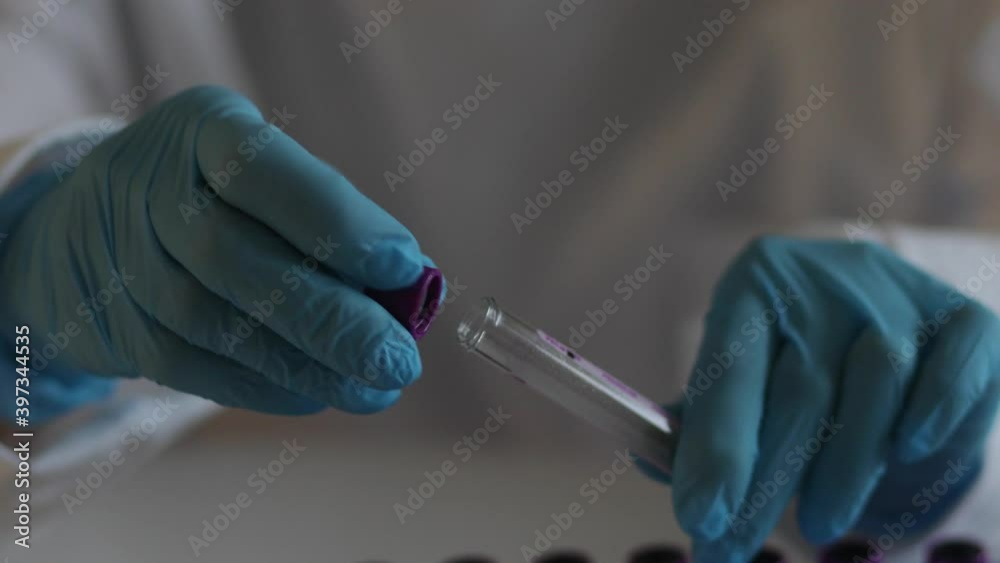 Process of coronavirus testing examination by nurse medic in laboratory lab, COVID-19 swab collection kit, test tube for taking OP NP patient specimen sample, patient receiving a corona test
Process of coronavirus testing examination by nurse medic in laboratory lab, COVID-19 swab collection kit, test tube for taking OP NP patient specimen sample, patient receiving a corona test