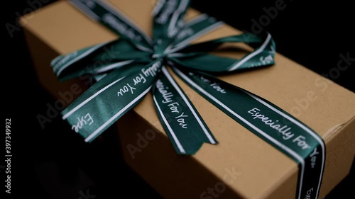 Wrapped Gift Box especially for you writing on it