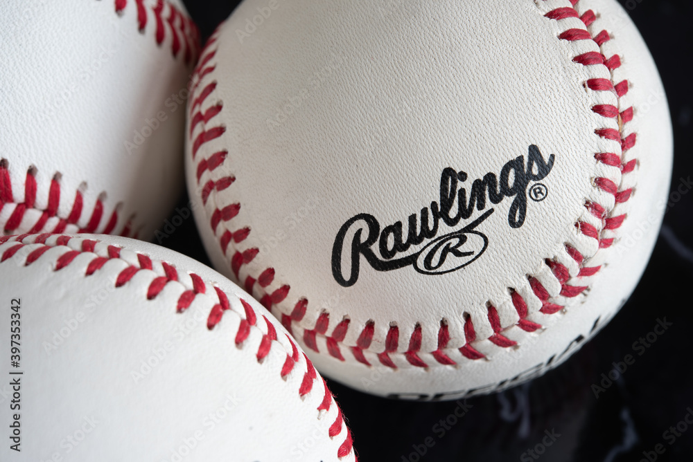 Rawlings Palloni Da Baseball Ufficiali | 1 Dozzina (12 Palle) Da 9 Pollici Con Cucitura Rialzata In Pelle