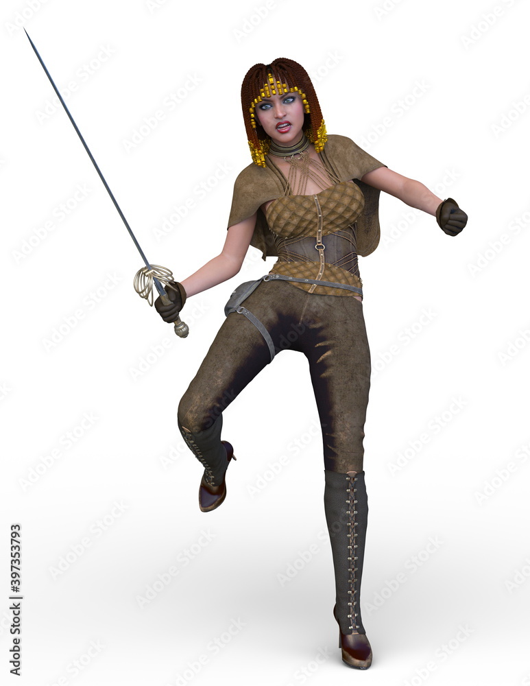 戦う女戦士 戦う女戦士