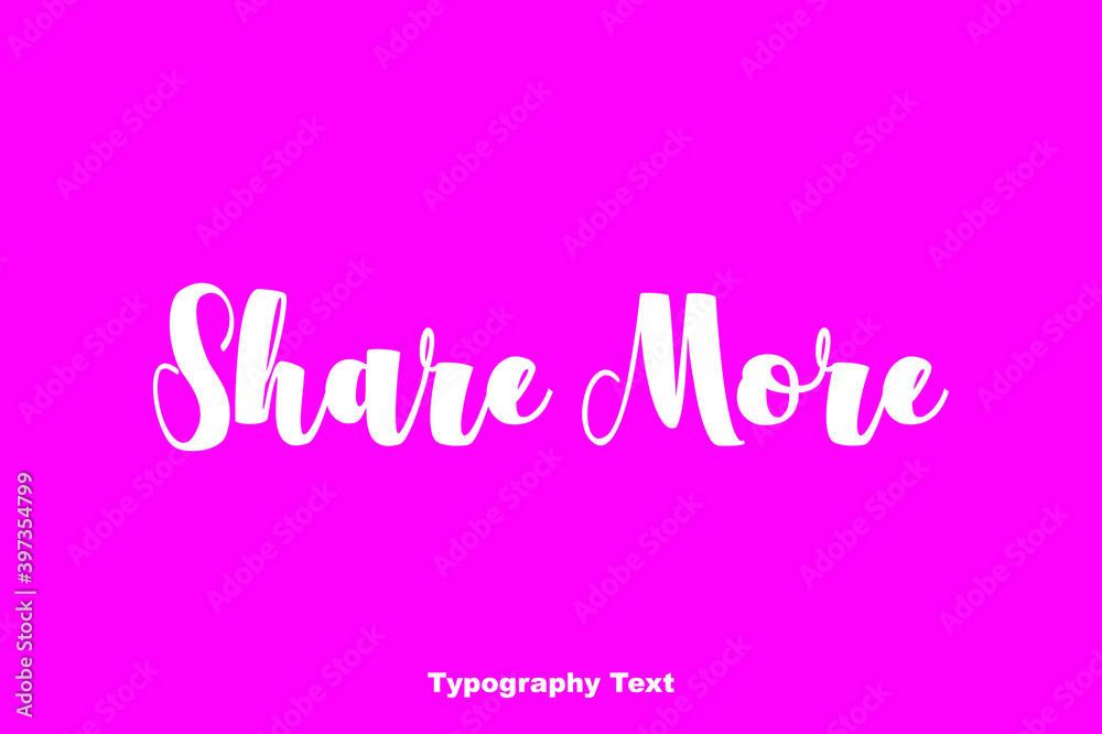 Share More Bold Typography On Pink Background