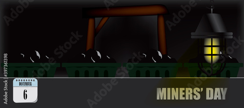 Postcard Miners Day