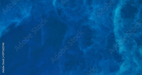 4k resolution defocused abstract background for backdrop, wallpaper and varied design. Cyan blue, dark blue colors.