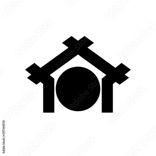 井桁紋・庵井桁崩し（あんいげたくずし）