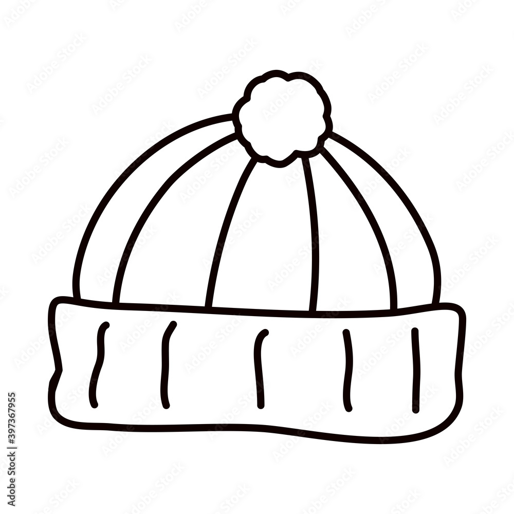 winter hat icon vector design winter hat icon vector design