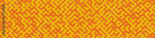 Abstract Geometric Pattern generative computational art illustration