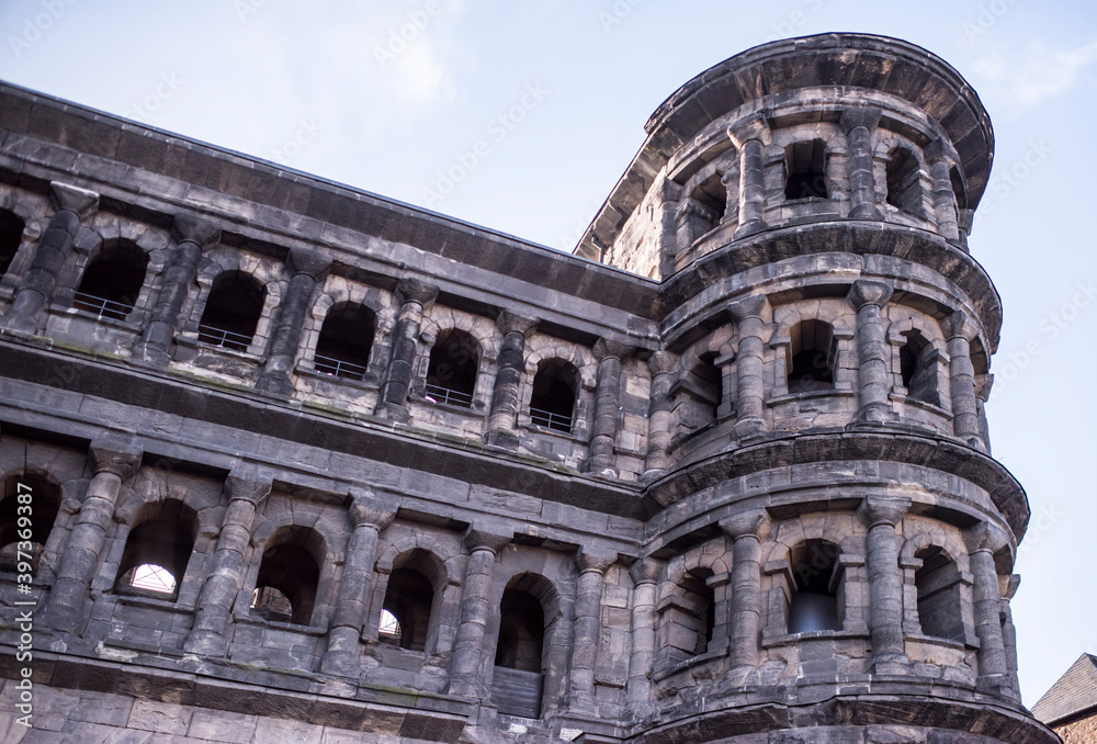   Porta Nigra (Black Gate) - the biggest and most well-preserved ancient gates worldwide