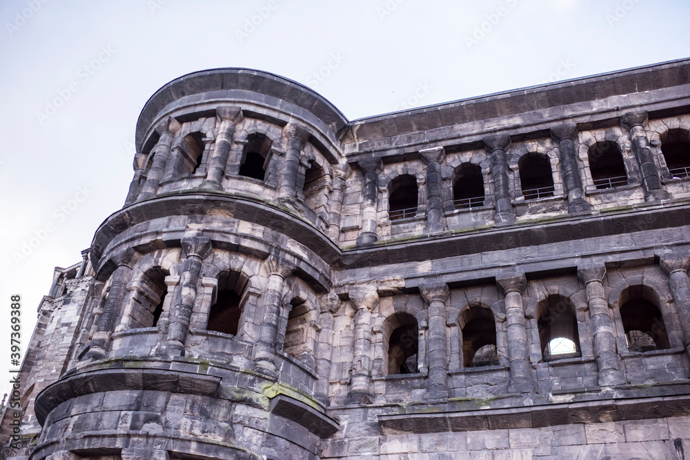   Porta Nigra (Black Gate) - the biggest and most well-preserved ancient gates worldwide