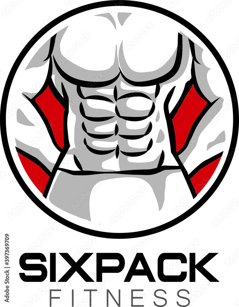Six pack free vector icons designed by Skyclick