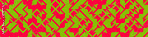 Abstract Geometric Pattern generative computational art illustration